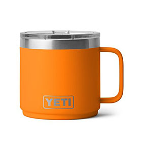 Yeti Rambler 14 oz. Mug with Magslider Lid - King Krab Orange