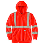 CARHARTT HIGH-VISIBILITY CLASS 3 HOODIE- BRITE ORANGE