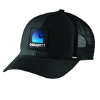 CARHARTT CANVAS "C" PATCH CAP- BLACK