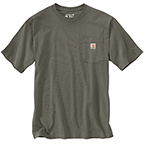 CARHARTT K87 T-SHIRT - DUSTY OLIVE