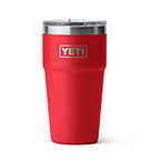 YETI Rambler 20 oz Stackable Tumbler with MagSlide Lid Rescue Red