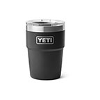 Yeti Rambler 16 Oz Stackable Pint with Magslider Lid Black