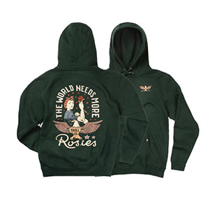 WOMEN'S TROLL ROSIE HOODIE GREEN