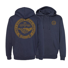 TROLL HAGGLER HOODIE NAVY