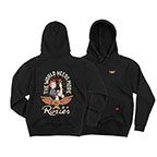 WOMENS TROLL ROSIE HOODIE BLACK