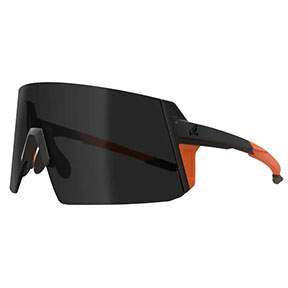 EDGE EYEWEAR REVELSTOKE OUTDOOR SAFETY GLASSES, BLACK FRAME WITH VIVID