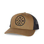 NORTHWEST VIBES CLASSIC TRUCKER HAT BROWN AND BLACK