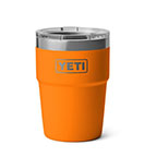 Yeti Rambler 16 Oz Stackable Cup with Magslider Lid King Crab Orange