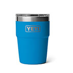 Yeti Rambler 16oz Stackable Cup with Magslider Lid Big Wave Blue