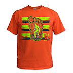 Bigfoot Hi-Vis Safety Stripe Tee - Neon Yellow/Reflective/Orange