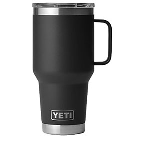 Yeti Rambler 30 oz. Travel Mug with Stronghold Lid - Black