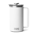 Yeti Rambler 34oz French Press with Twist-to-Lock Lid White