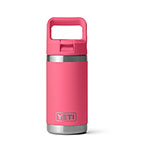 Yeti Rambler Jr 12oz Kids Water Bottle with Straw Cap, Tropical Pink