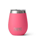 Yeti Rambler 10oz Wine Tumbler with Magslider Lid, Tropical Pink