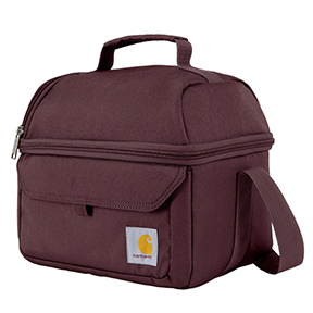 CARHARTT INSULATED 12 CAN TWO COMPARTMENT LUNCH COOLER- PORT