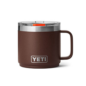 Yeti Rambler 14 Oz Stackable Mug with Magslider Lid Wetlands Brown