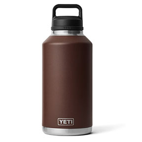 Yeti Rambler 64 Oz Water Bottle with Chug Cap Wetlands Brown