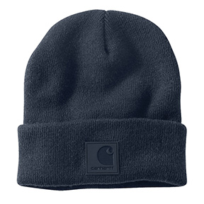 CARHARTT TONAL PATCH BEANIE- NAVY