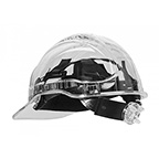 PEAK VIEW PLUS RATCHET HARD HAT NON VENTED - CLEAR