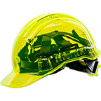 PEAK VIEW PLUS RATCHET HARD HAT NON VENTED  - YELLOW