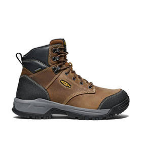 Men's Evanston 6" Waterproof Boot (Soft Toe) BROWN