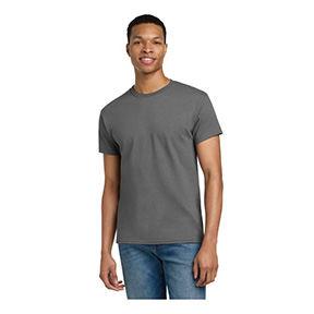 GILDAN 100% COTTON SHORT SLEEVE T-SHIRT- CHARCOAL