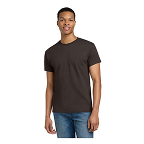 GILDAN 100% COTTON SHORT SLEEVE T-SHIRT- DARK CHOCOLATE