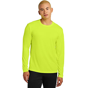 Sport-Tek® Long Sleeve PosiCharge® Competitor Tee Neon Yellow