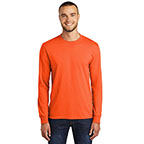 Port & Company® Long Sleeve Core Blend Tee Orange