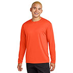 Sport-Tek® Long Sleeve PosiCharge® Competitor Tee Neon Orange