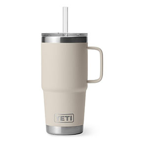 Yeti Rambler 25oz Straw Mug with Straw Lid Cape Taupe