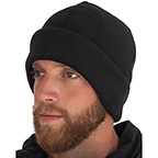 MENS HEATED BEANIE - BLACK