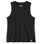 CARHARTT WOMEN'S TENCEL FIBER SERIES RELAXED TANK- BLACK