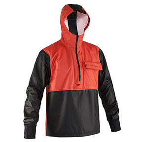 GRUNDENS NEPTUNE 103 ANORAK PULLOVER - ORG/BLK