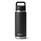 YETI RAMBLER 26 OZ BOTTLE CHUG BLACK
