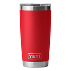 Yeti Rambler 20oz Tumbler with Magslider Lid Rescue Red