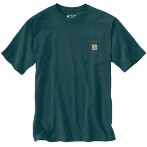 CARHARTT K87 T-SHIRT- GREENSTONE HEATHER