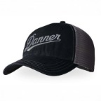 DANNER EMROIDERED HAT- BLACK/CHARCOAL