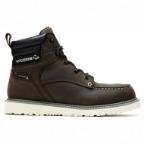 WOLVERINE MEN'S TRADE WEDGE 6" MOC-TOE STEEL TOE WORK BOOT