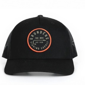 Grundens Hook Trucker Hat-Black