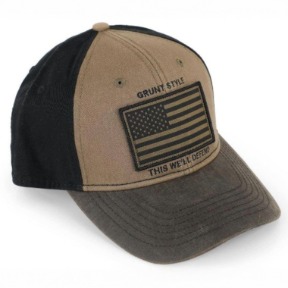 GRUNT STYLE VETERAN FLAG HAT