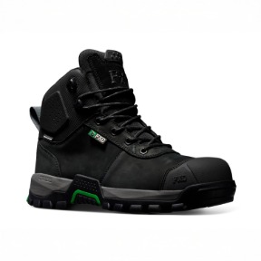 FXD WB-2WP MID CUT COMPOSITE TOE WORK BOOTS- BLACK