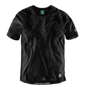 FXD WT-3 TECHNICAL QUICK DRY WORK TEE- BLACK