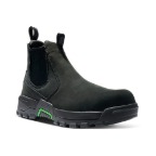 FXD WB-4 HIGH CUT SLIP ON COMPOSITE TOE WORK BOOTS- BLACK