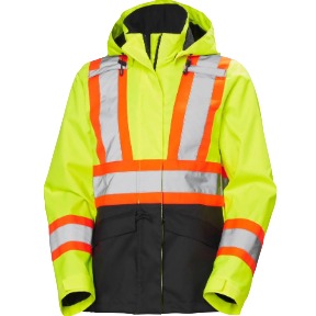 HELLY HANSEN - Women's Alta Shell Jacket CSA - Yellow & Black