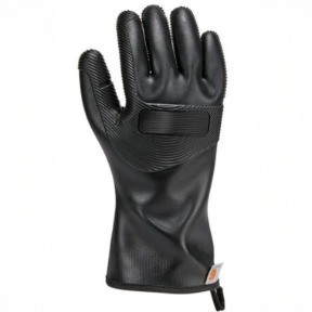 CARHARTT HEAT RESISTANT SILICONE GLOVE- BLACK