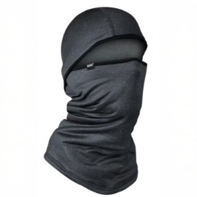 CONVERTIBLE BALACLAVA SPORTFLEX FLEECE UPF50+ SERIES- CHARCOAL HEATHER