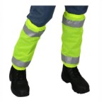 PIP ANSI 107 Class E Gaiters- Hi-Vis Yellow
