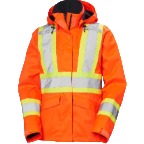 HELLY HANSEN- Women's Alta Shell Jacket CSA - Orange & Black