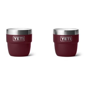Yeti Rambler 4 oz Mug Set- Wild Vine Red